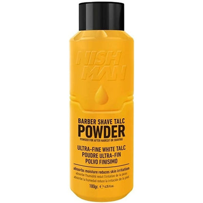 Nish Man Barber Shave Talkumpuder 180g