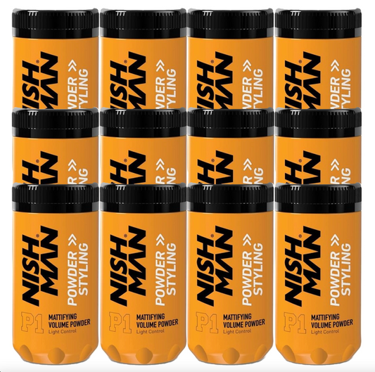 Nish Man Styling Powder 20gr - 12 Pack