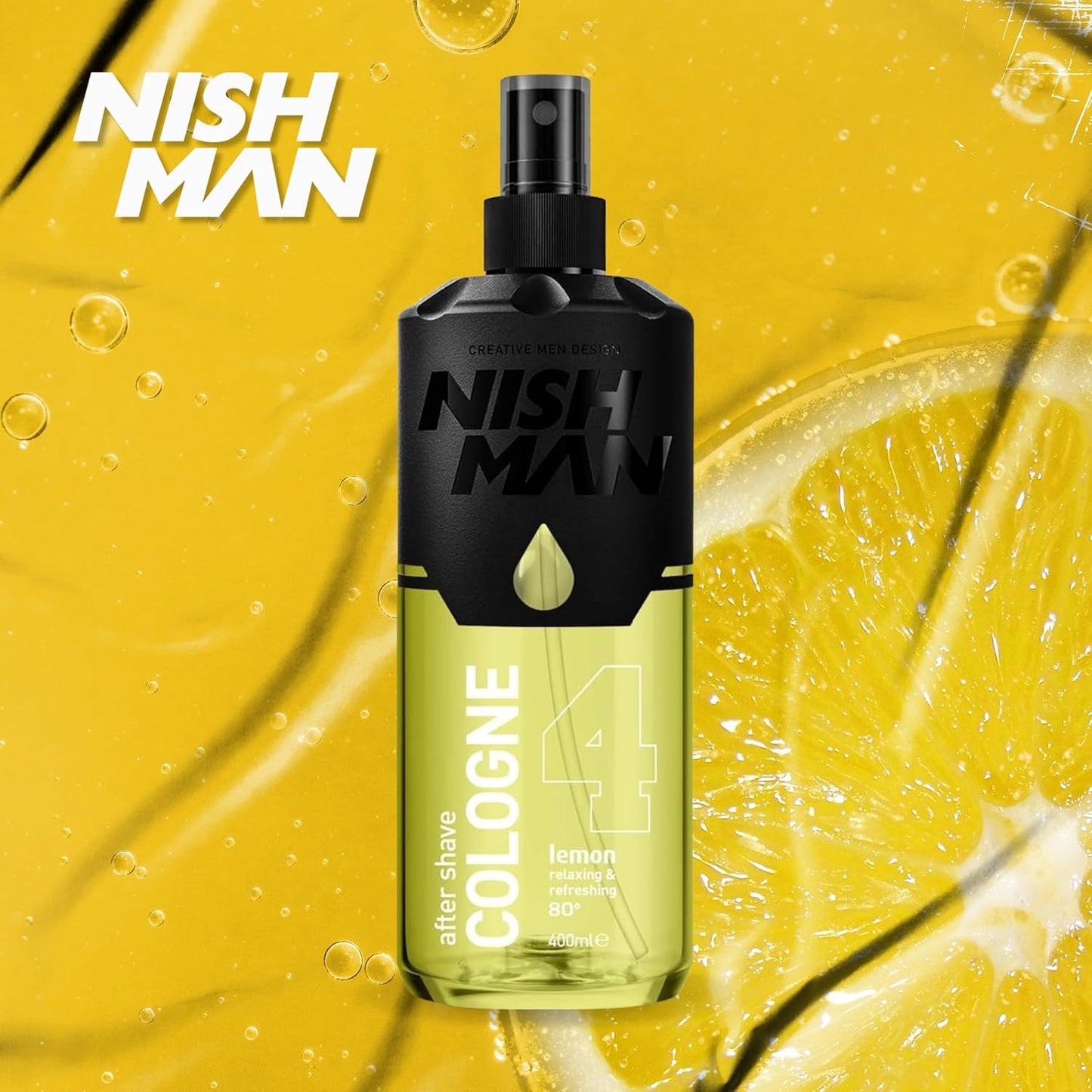 Nish Man Aftershave Köln 4 ZITRONE