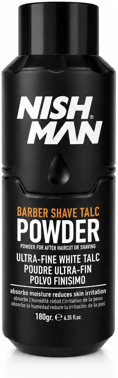 Nish Man Barber Shave Talkumpuder 180g
