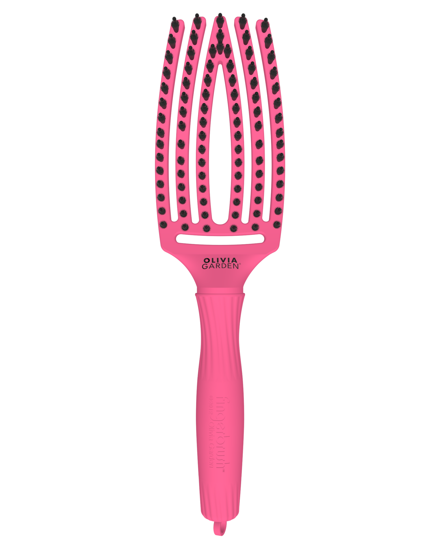 Olivia Garden Fingerbrush HOT PINK
