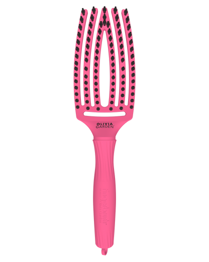 Olivia Garden Fingerbrush HOT PINK