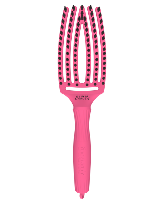 Olivia Garden Fingerbrush HOT PINK