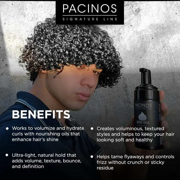 PACINOS Curl Mousse 100ml 4-Pack