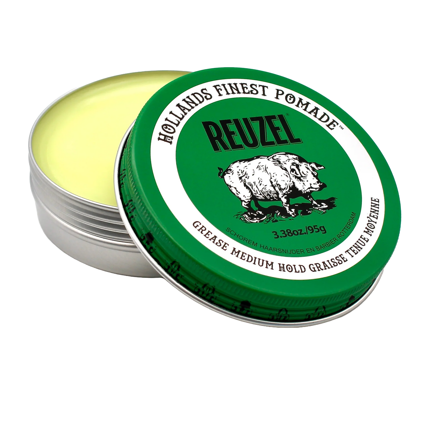 Reuzel Pomade Green Medium Hold 95gr New. 12 Pack
