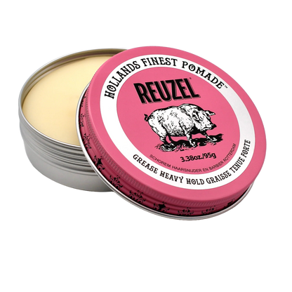 Reuzel Pomade Pink Heavy Hold 95 gr New. 3 Pack