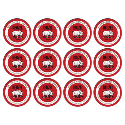 Reuzel Pomade Red High Shine 95 grams New 12-Pack