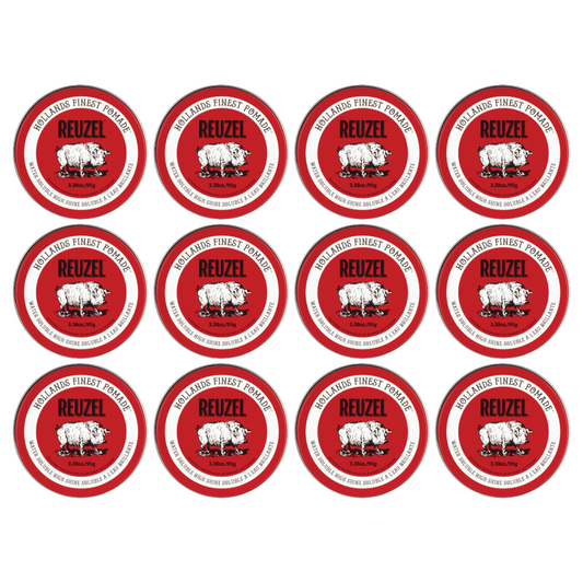 Reuzel Pomade Red High Shine 95 grams New 12-Pack