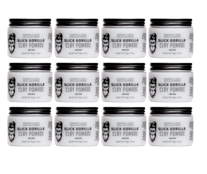 Slick Gorilla Clay Pomade 70g 12-Pack
