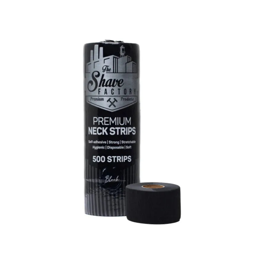 The Shave Factory Neck Collars BLACK 5 pieces