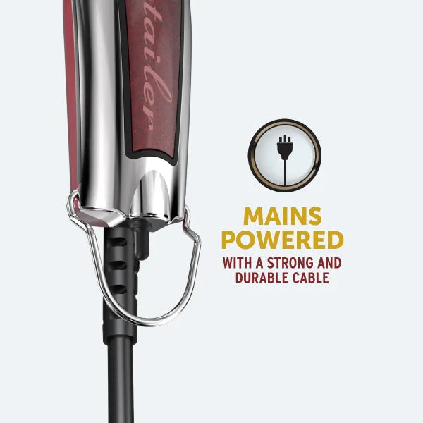 Wahl Detailer 5-Star T-Wide 40,6 mm Chrom/Rot